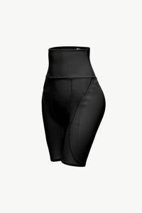 Full Size High Waisted Pull-On Shaping Shorts - ONYX ASHE