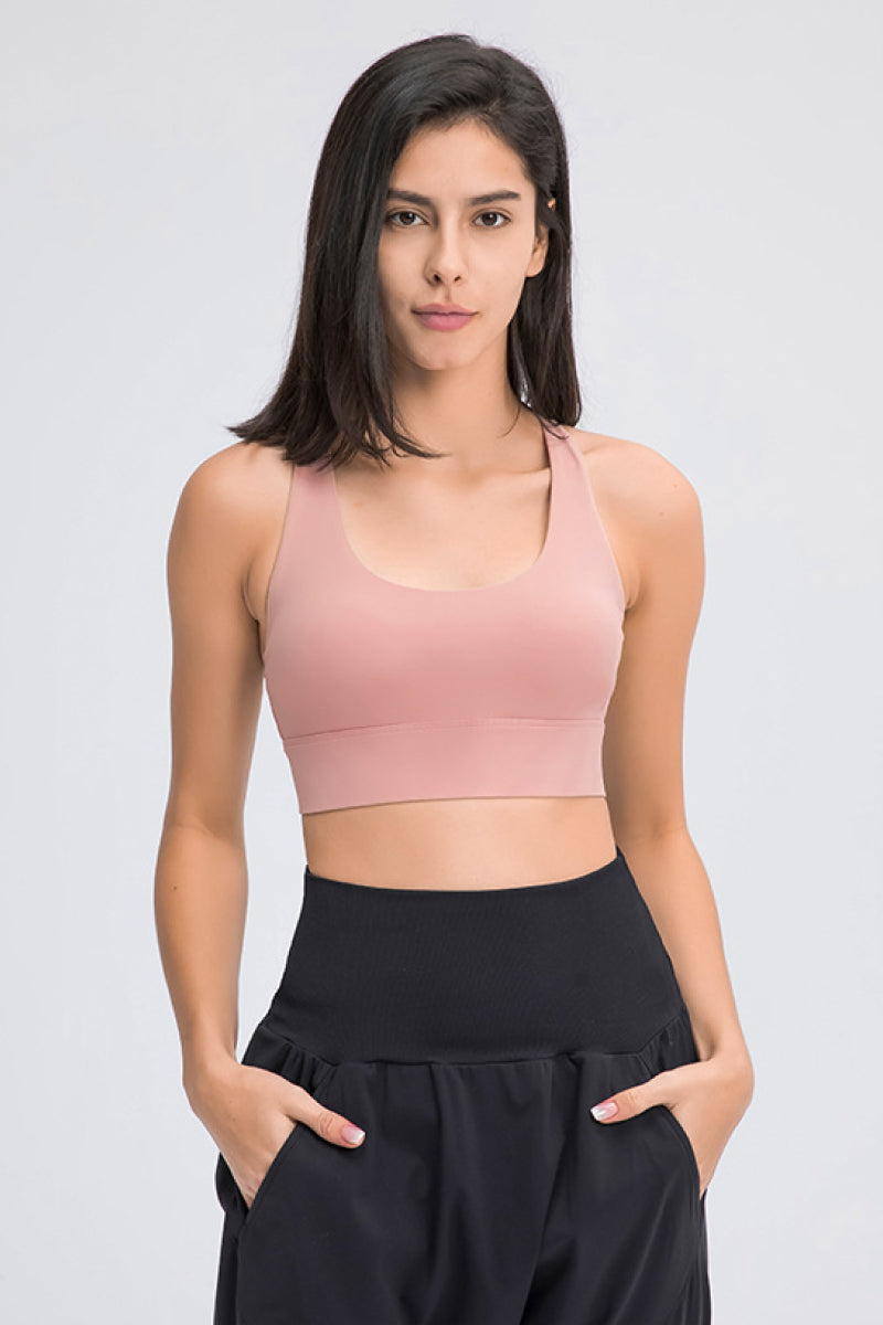 Eight Strap Sports Bra - ONYX ASHE