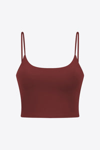 Feel Like Skin Scoop Neck Sports Cami - ONYX ASHE