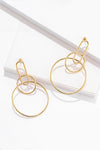 Speak For Yourself Link Hoop Earrings