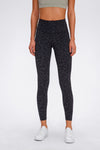 Wide Seamless Band Waist Sports Leggings - ONYX ASHE