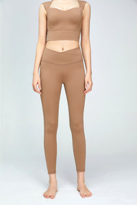 V-Waist Sports Leggings - ONYX ASHE