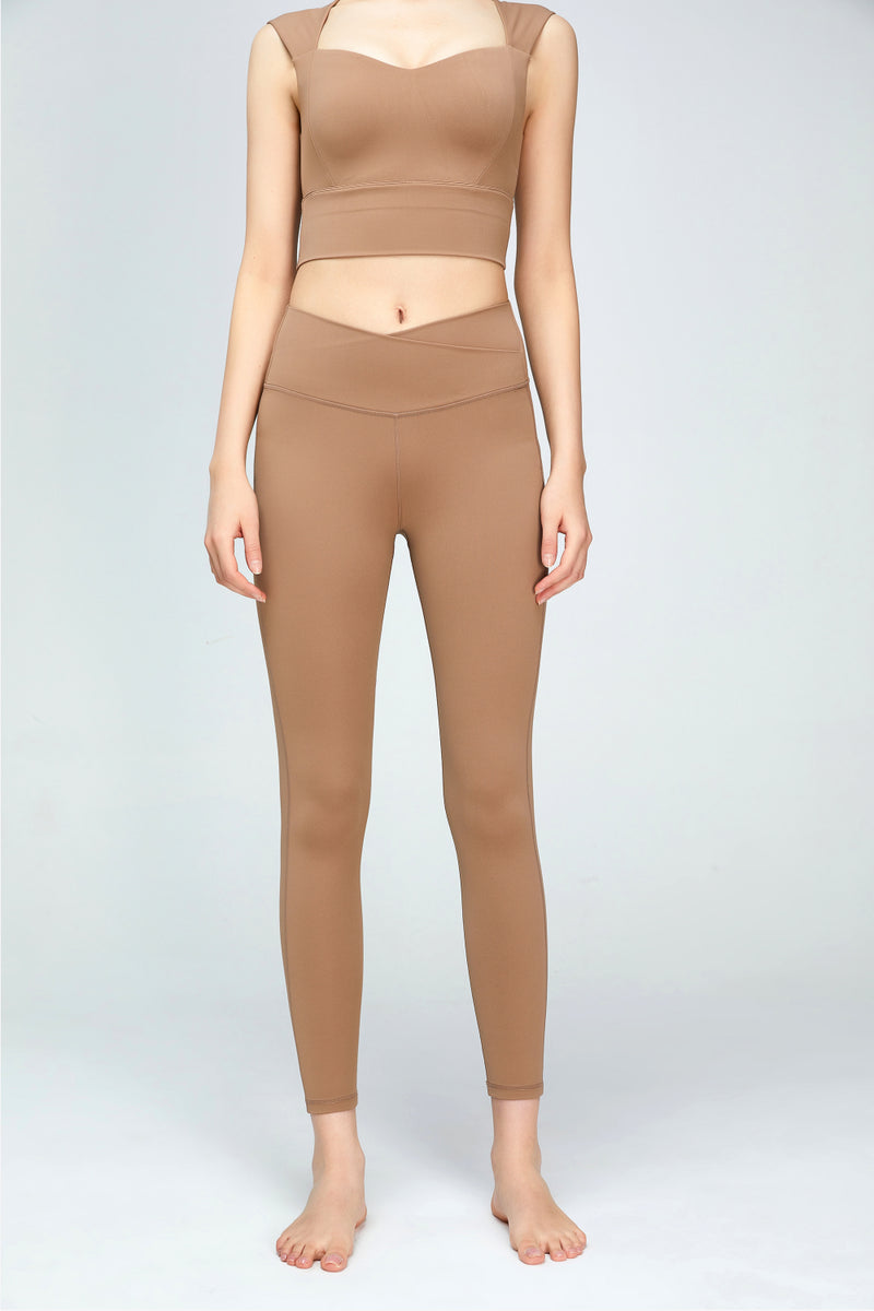 V-Waist Sports Leggings - ONYX ASHE