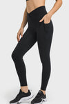 V-Waist Yoga Leggings with Pockets - ONYX ASHE