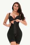 Full Size Hook-and-Eye Lace Trim Shaping Bodysuit - ONYX ASHE