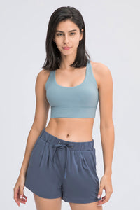 Eight Strap Sports Bra - ONYX ASHE