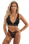 Lace Scalloped Lingerie Set - ONYX ASHE