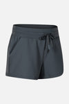 Waist Tie Active Shorts - ONYX ASHE