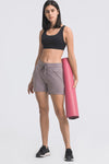 Waist Tie Active Shorts - ONYX ASHE