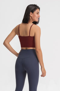 Feel Like Skin Scoop Neck Sports Cami - ONYX ASHE