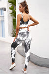 Tie-dye Crop Top and Leggings Set - ONYX ASHE