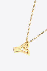 U to Z Letter Pendant Nekclace