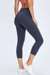 Slim Hip Cropped Leggings - ONYX ASHE