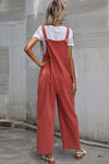 Wide Leg Overalls with Front Pockets - ONYX ASHE