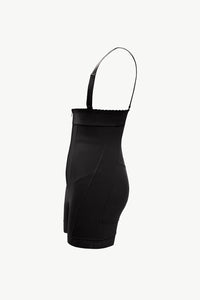 Full Size Zip Up Under-Bust Shaping Bodysuit - ONYX ASHE