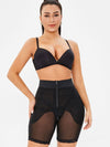 Full Size High-Waisted Lace Trim Shaping Shorts - ONYX ASHE