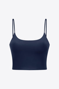 Feel Like Skin Scoop Neck Sports Cami - ONYX ASHE