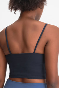 Feel Like Skin Scoop Neck Sports Cami - ONYX ASHE