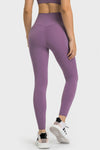 V-Waist Yoga Leggings with Pockets - ONYX ASHE