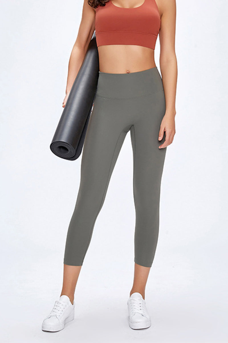 Slim Hip Cropped Leggings - ONYX ASHE