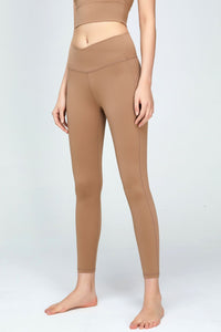 V-Waist Sports Leggings - ONYX ASHE