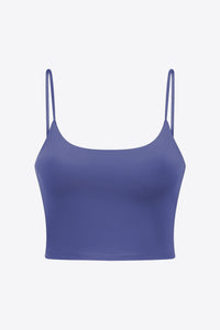 Feel Like Skin Scoop Neck Sports Cami - ONYX ASHE