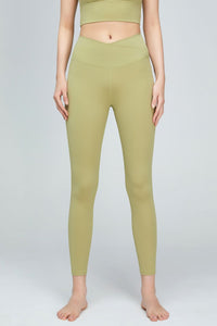 V-Waist Sports Leggings - ONYX ASHE