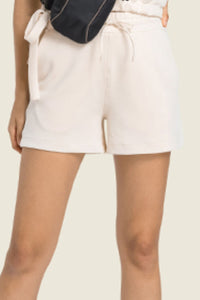 Drawstring Elastic Waist Sports Shorts with Pockets - ONYX ASHE