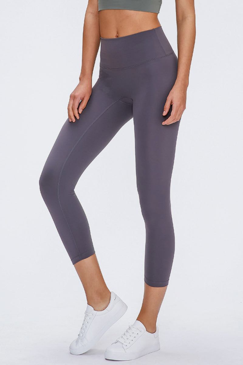 Slim Hip Cropped Leggings - ONYX ASHE