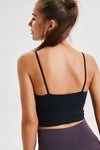 Feel Like Skin Scoop Neck Sports Cami - ONYX ASHE